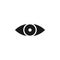 user website eye icon. Signs and symbols can be used for web, logo, mobile app, UI, UX