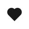 user website heart icon. Signs and symbols can be used for web, logo, mobile app, UI, UX