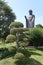Ushiku Daibutsu ,Buddha Statue in garden Japan