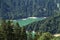 Ushiro-Tateyama mountain range and Kurobe lake