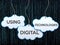 Using digital technologies on cloud banner