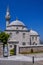 Uskudar, ISTANBUL, TURKEY - July 21, 2019 : Semsi Pasha Mosque semsi pasa camii The mosque is located on the azite side of the