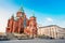 Uspenski Cathedral, Helsinki At Summer Sunny Day