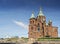 Uspenski orthodox church cathedral famous landmark in helsinki c