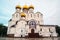 The Uspensky Cathedral in Yaroslavl, Russia in summer