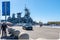 USS Iowa Battleship Museum at Port of Los Angeles