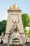 The USS Maine Monument at Merchants` Gate at the Southwest corner at Central Park in New York City