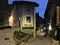 Usseaux village in Piedmont region, Italy. Narrow splendid street, art and peace