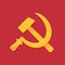 USSR hammer and sickle