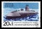 Ussr post stamp shows atomic submarine