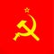Ussr sickle and hammer soviet russia union symbol