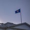 Utah Flag on top of Utah State Capital Building