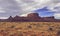 Utah high Plateau with sweeping clouds