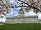 Utah State Capitol Building and Cherry Blossoms
