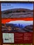 UTAH, USA - MAY 09, 2018: - information sign /Mesa Arch/ on a background of mountains in Colorado, US