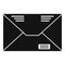 Utilities mail icon, simple style