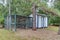 Utility Shed in Back Yard Storage Space Small Building DIY Construction Property Facility