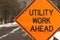 Utility work ahead