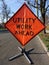 Utility Work Ahead