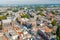 Utrecht. Aerial view of the city.