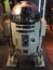 Utrecht , Amsterdam / Netherlands - 08 21 2018 : star wars identities Exhibition robot R2D2