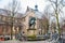 Utrecht, Netherlands - January 07, 2020. Janskerk - St Johns Church with horse statue