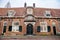 Utrecht, Netherlands - January 08, 2020. Traditional tiny house in Agnietenstraat