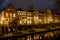 Utrecht Oudegracht Canal Houses at Night