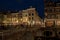 Utrecht Oudegracht canal at night with illuminated canal houses