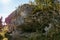 Uugu bluff or cliff on the Muhu Island in Estonia, located by the Baltic sea and near the island of Saaremaa. Beautiful sunny day