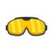 Uv protection sunglasses icon flat isolated vector