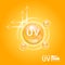 UV protection your skin ultraviolet sunblock. SPF 50 sun protection.