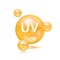 UV protection your skin ultraviolet sunblock. SPF 50 sun protection.