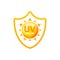 Uv radiation, great design for any purposes. Danger warning icon. Arrow icon. Uv radiation for concept design.