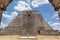 Uxmal archaeological site in Yucatan Mexico