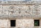 Uxmal Carved Wall Yucatan Mexico