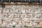 Uxmal Carved Wall Yucatan Mexico