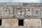 Uxmal Carved Wall Yucatan Mexico