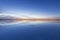 Uyuni reflections are one of the most amazing things that a photographer can see. Here we can see how the sunrise over an infinite