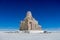 The Uyuni Salt Flats. Beautiful View at Salar de uyuni salt flat in Bolivia