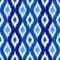 Uzbek ikat silk fabric pattern, indigo blue and white colors