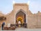 Uzbekistan, Bukhara. Central Asia. One of four trading domes Tim Abdullah Khan complex, built in 1577