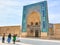Uzbekistan, Bukhara. Poi Kalyan is architectural ensemble located at foot of Kalyan minaret. Complex consists of three structures: