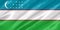 Uzbekistan Flag