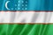 Uzbekistan flag