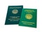 Uzbekistan passport and birth certificate