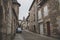 Uzerche streets, France