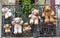 Uzes (France), hanged teddy bears