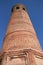 Uzgen, Elements of brick wall of Uzgen Minaret- town in Osh Region