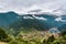 Uzungol lake view â€“ TURKEY - TRABZON - Long lake - view of the mountains and lake in Trabzon